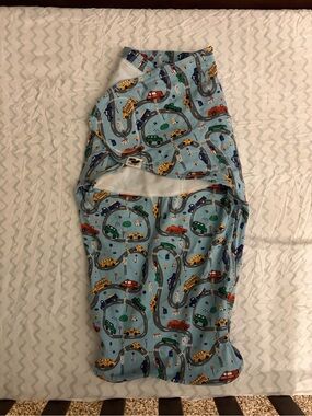 Norani Light Kids Car Print Swaddle Blanket